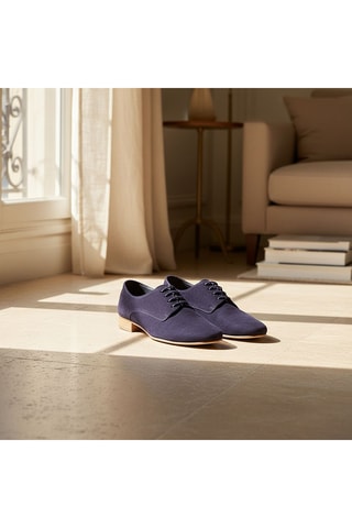 Derbys en croûte de cuir Complice 6 - Bleu marine