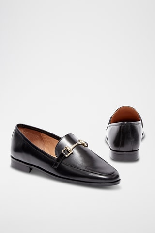 Mocassins en cuir Aurorelle - Noir