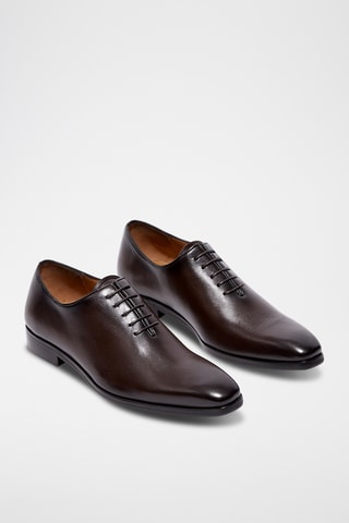 Richelieus en cuir Soren - Marron