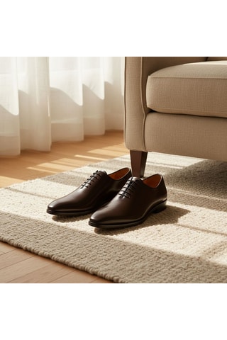Richelieus en cuir Soren - Marron