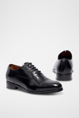 Richelieus en cuir Silvar - Noir