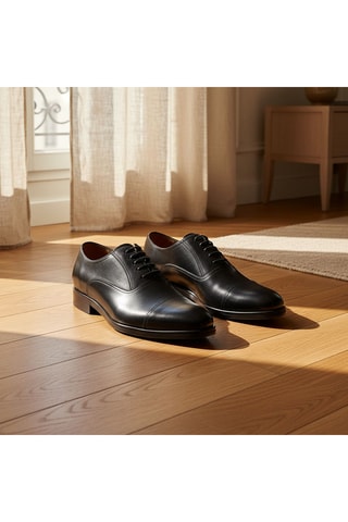 Richelieus en cuir Silvar - Noir