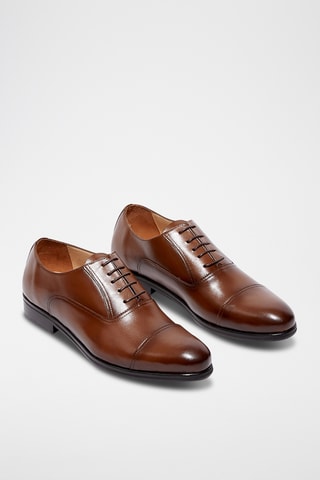 Richelieus en cuir Silvar - Marron
