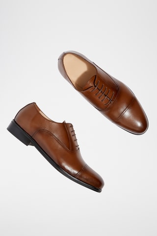 Richelieus en cuir Silvar - Marron