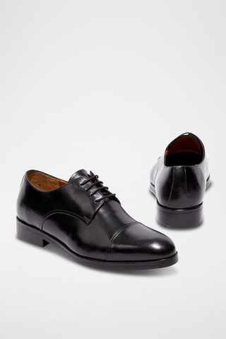 Derbys en cuir Nerian - Noir