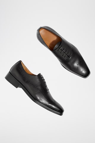 Richelieus en cuir Noven - Noir