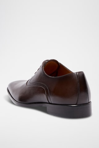 Richelieus en cuir Lyran - Marron