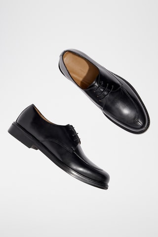 Derbys en cuir Corven - Noir
