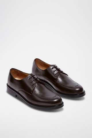 Derbys en cuir Corven - Marron