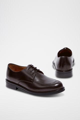 Derbys en cuir Corven - Marron