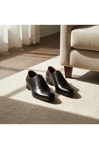 Richelieus en cuir Cerian - Noir