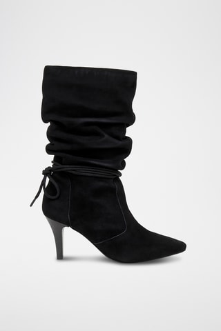 Bottes en cuir Meissa - Noir