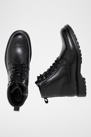 Boots en cuir Orion - Noir