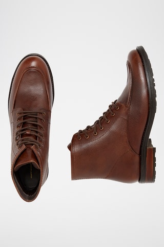 Boots en cuir Slivere - Marron