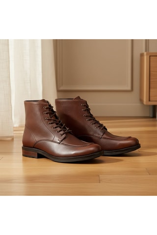 Boots en cuir Slivere - Marron