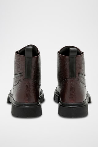 Boots en cuir Phileas - Bordeaux