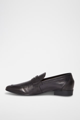 Mocassins en cuir Elyas - Noir
