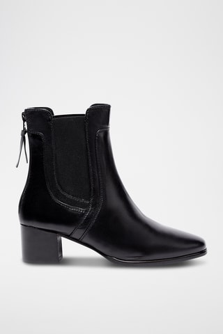Leren Chelsea Boots Parvati - Zwart
