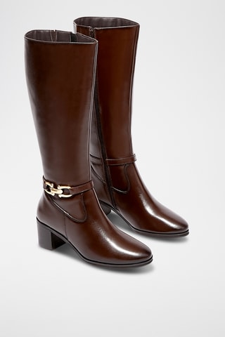 Bottes en cuir Padil - Marron