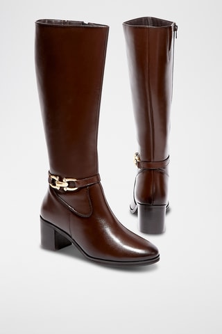 Bottes en cuir Padil - Marron