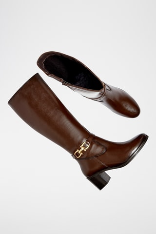 Bottes en cuir Padil - Marron