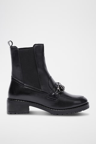 Leren Chelsea Boots Pavan - Zwart