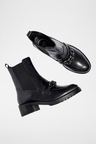 Leren Chelsea Boots Pavan - Zwart