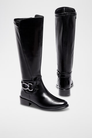 Bottes en cuir Pipa - Noir