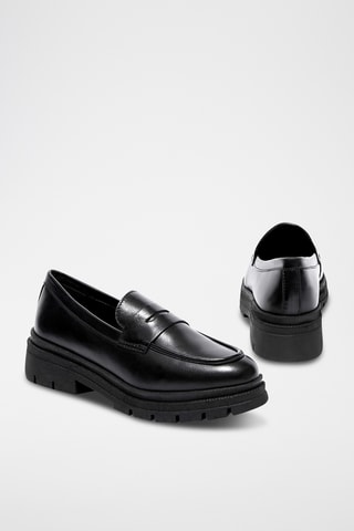 Mocassins en cuir Ariba - Noir