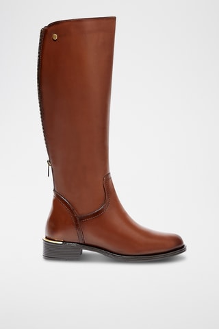 Bottes en cuir Aniva - Marron