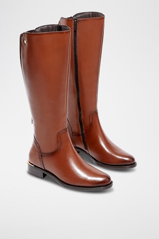 Bottes en cuir Aniva - Marron