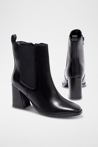 Lakleren Enkellaarzen Shirel - Zwart