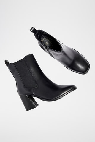 Lakleren Enkellaarzen Shirel - Zwart