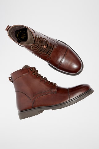 Boots en cuir Kelio - Marron