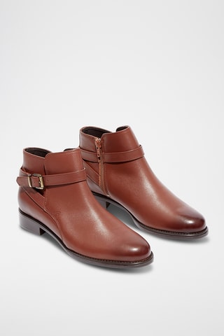 Bottines en cuir Isola - Marron