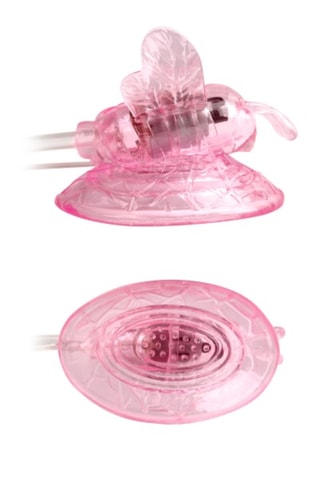 Vibrerende Vulva met Afstandsbediening - Roze