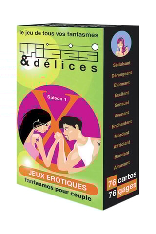 Jeu de cartes Vices et Délices Saison 1