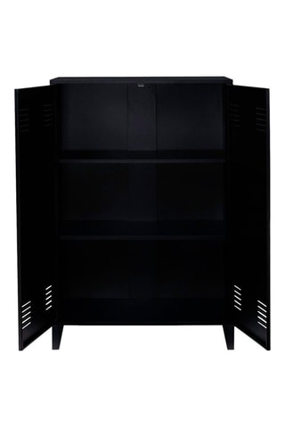 Mueble de 2 puertas Storen - Negro
