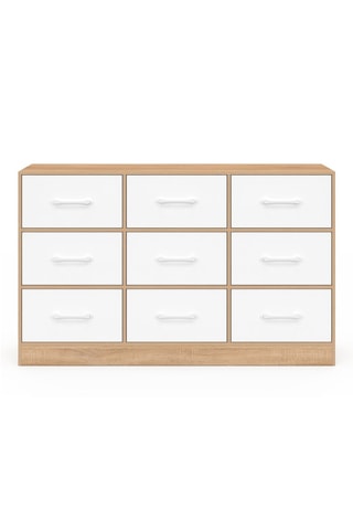 Cómoda de 9 cajones Uma - 70 x 115 x 30 cm