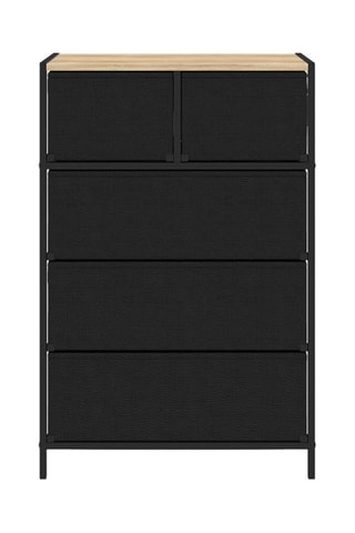 Cómoda de 5 cajones Iris - 60 x 30 x 90 cm