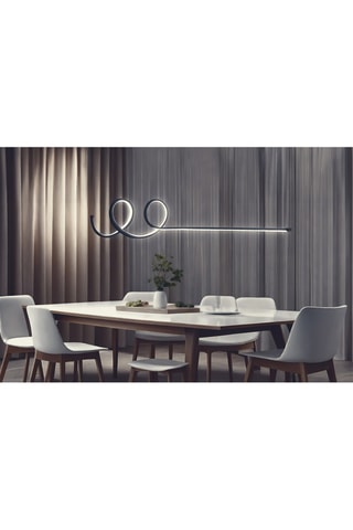 Suspension LED - Noir - 24-36 W