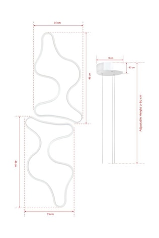 Suspension LED - Blanc