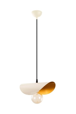 Suspension Sivani - Blanc et doré - 100 W