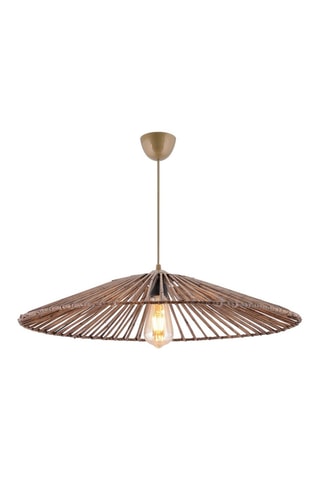 Suspension en bambou - Naturel