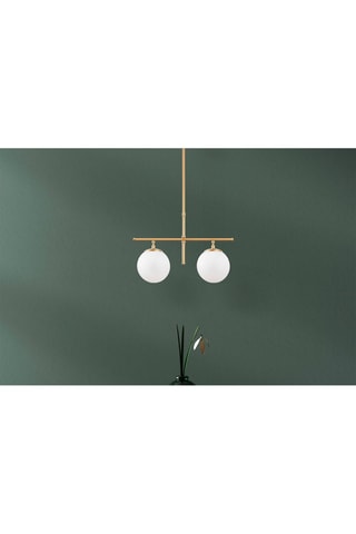 Suspension Roe - Doré - 2 x 40 W