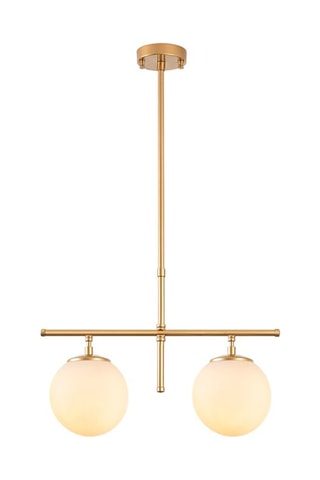 Suspension Roe - Doré - 2 x 40 W