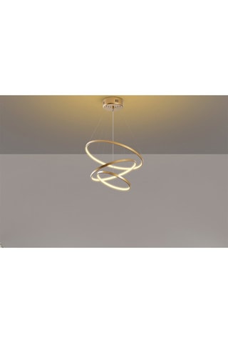 Suspension LED - Doré - 28 W