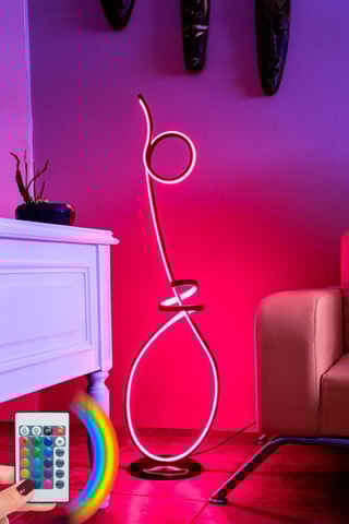 Lampadaire LED Catena - Noir - 8-10 W/m