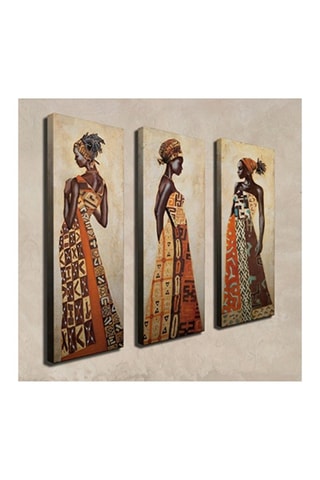 3 tableaux - 20 x 70 cm