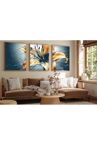 3 tableaux - 50 x 70 cm 